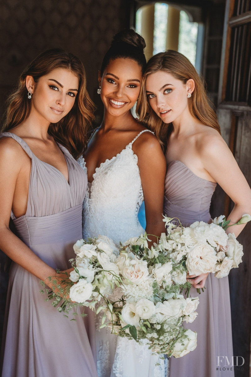 Jehane-Marie Gigi Paris featured in  the Allure Bridals lookbook for Autumn/Winter 2019