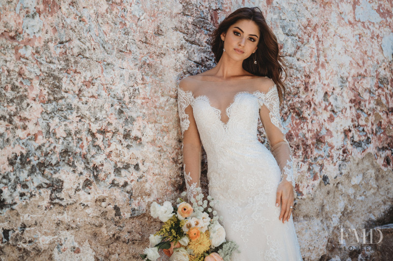 Jehane-Marie Gigi Paris featured in  the Allure Bridals lookbook for Autumn/Winter 2019