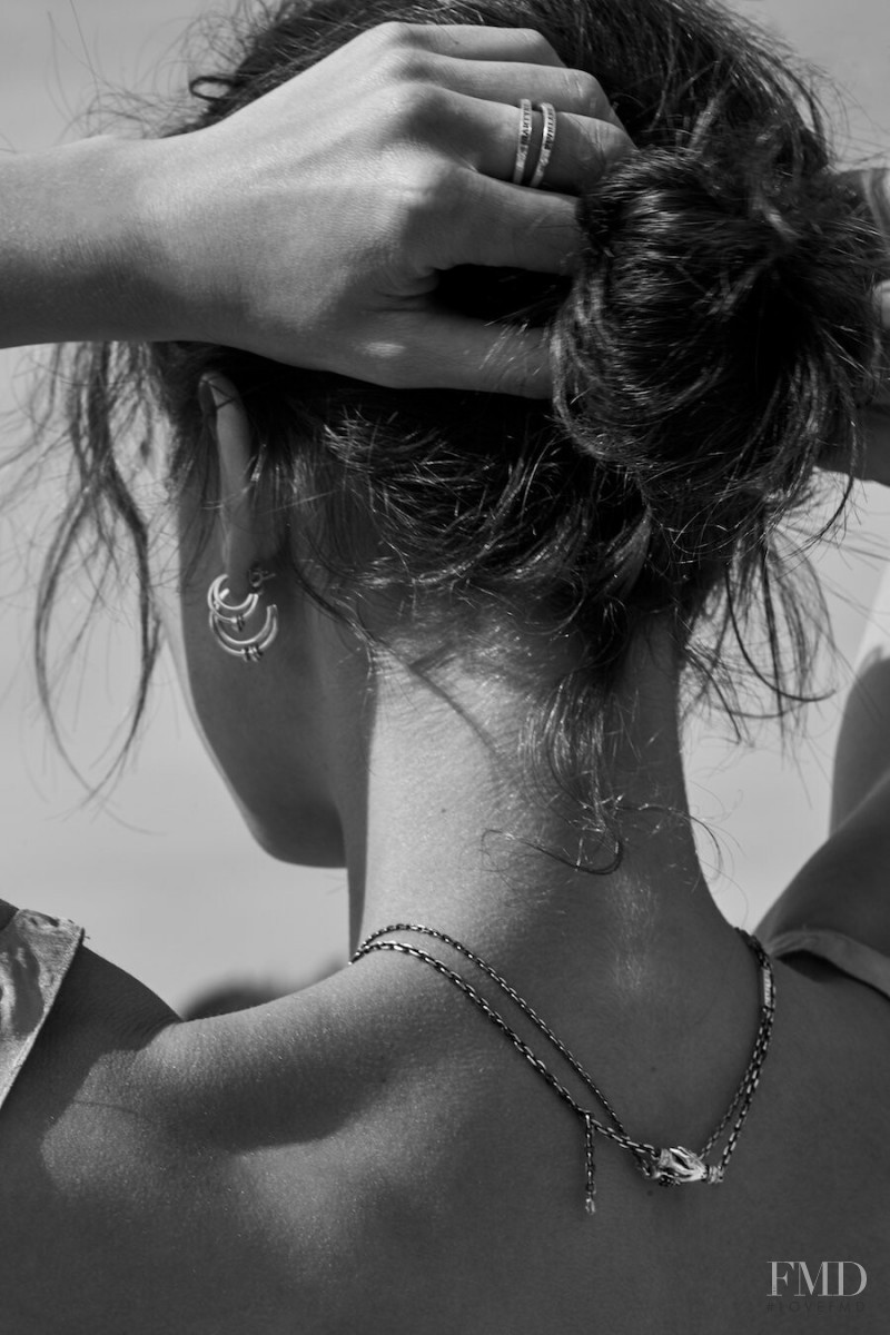 Georgia Fowler featured in  the Martyre advertisement for Spring/Summer 2019