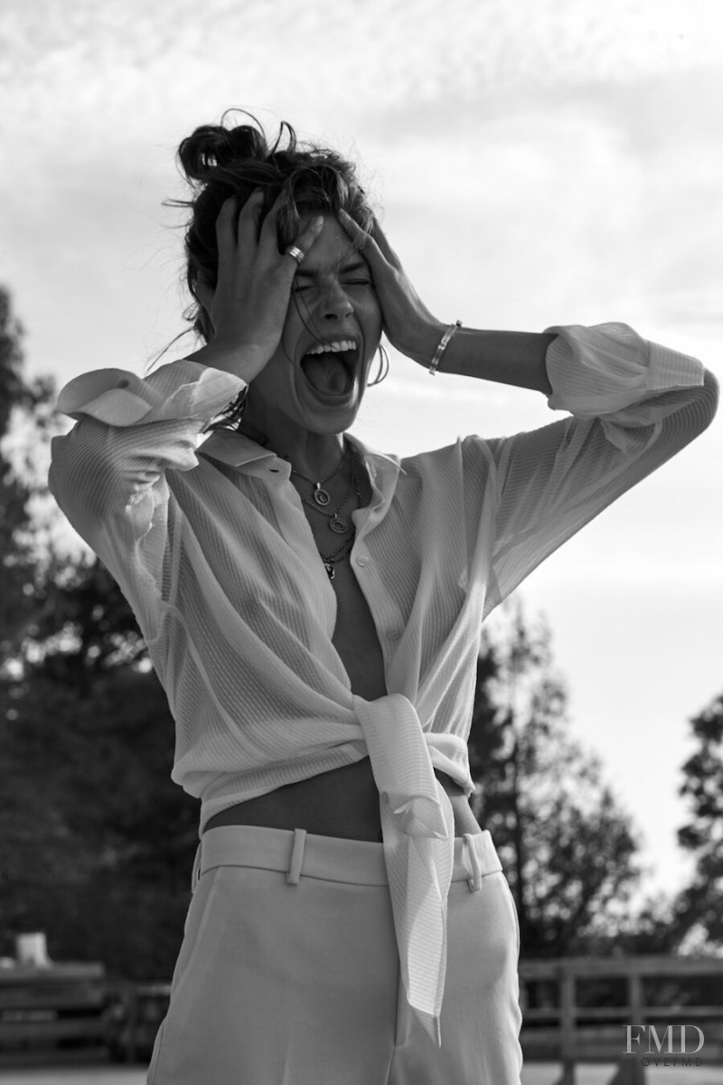 Georgia Fowler featured in  the Martyre advertisement for Spring/Summer 2019
