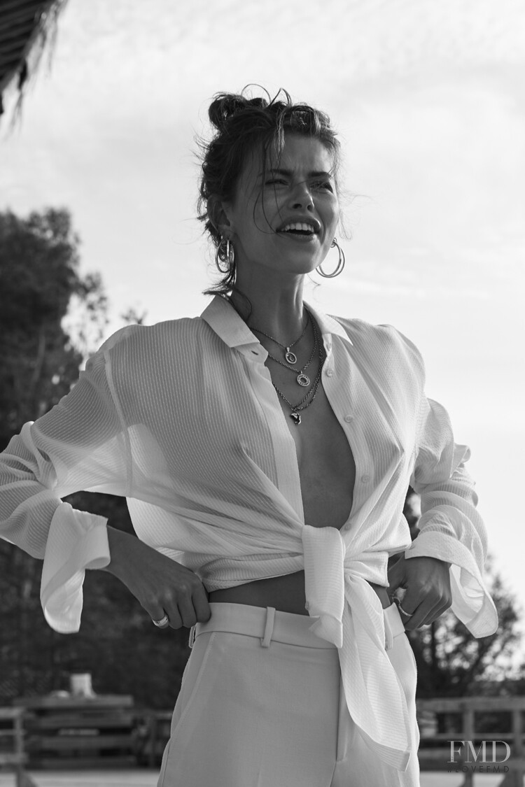 Georgia Fowler featured in  the Martyre advertisement for Spring/Summer 2019