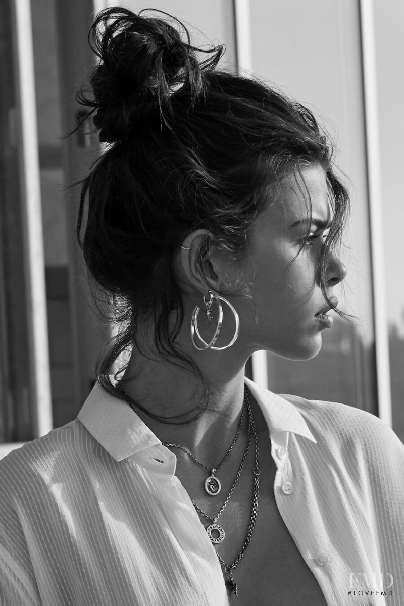 Georgia Fowler featured in  the Martyre advertisement for Spring/Summer 2019