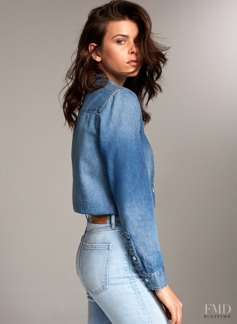 Georgia Fowler featured in  the Aritzia catalogue for Spring/Summer 2019