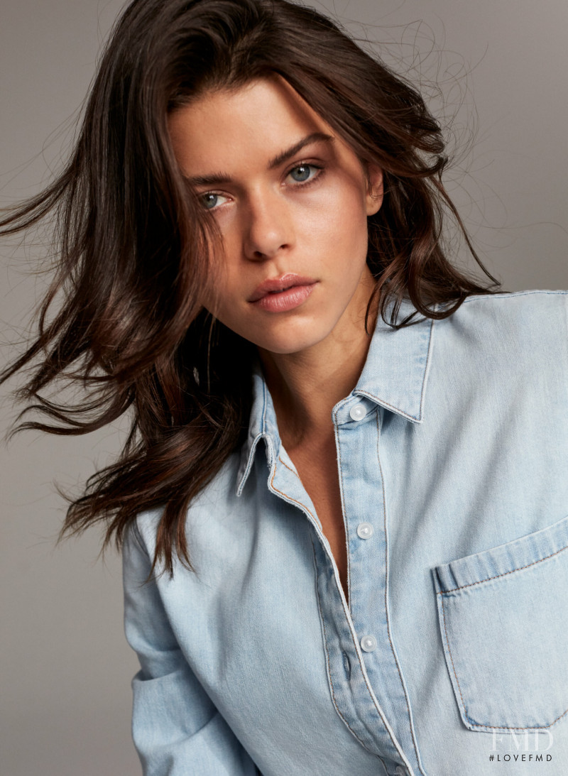 Georgia Fowler featured in  the Aritzia catalogue for Spring/Summer 2019