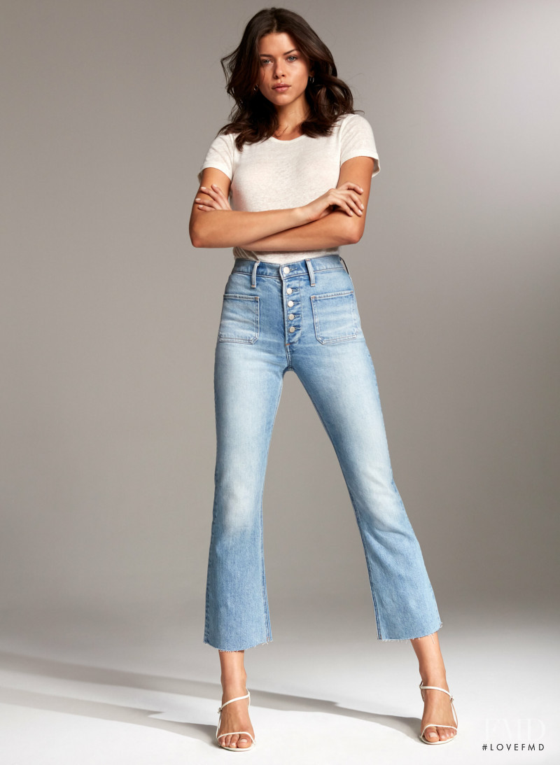 Georgia Fowler featured in  the Aritzia catalogue for Spring/Summer 2019