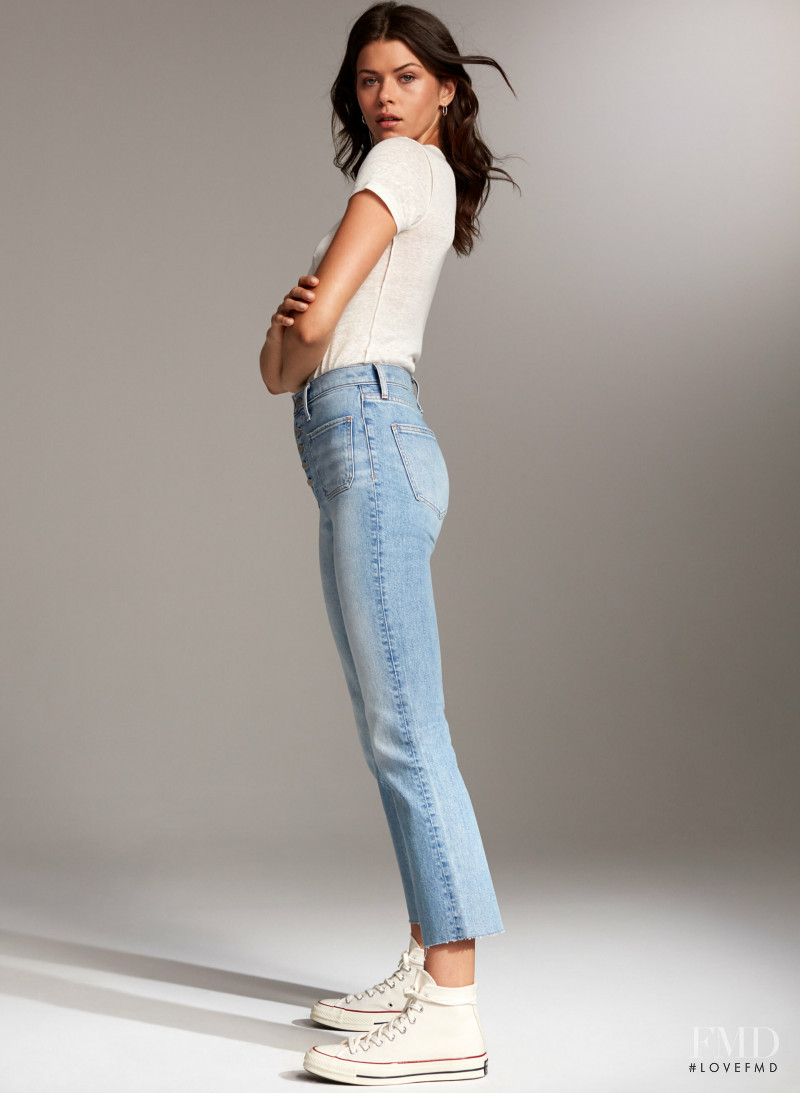 Georgia Fowler featured in  the Aritzia catalogue for Spring/Summer 2019