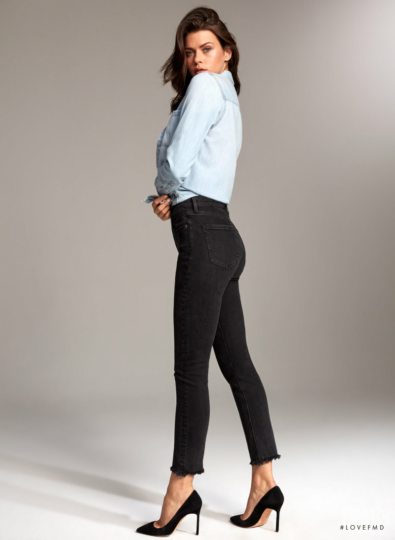 Georgia Fowler featured in  the Aritzia catalogue for Spring/Summer 2019