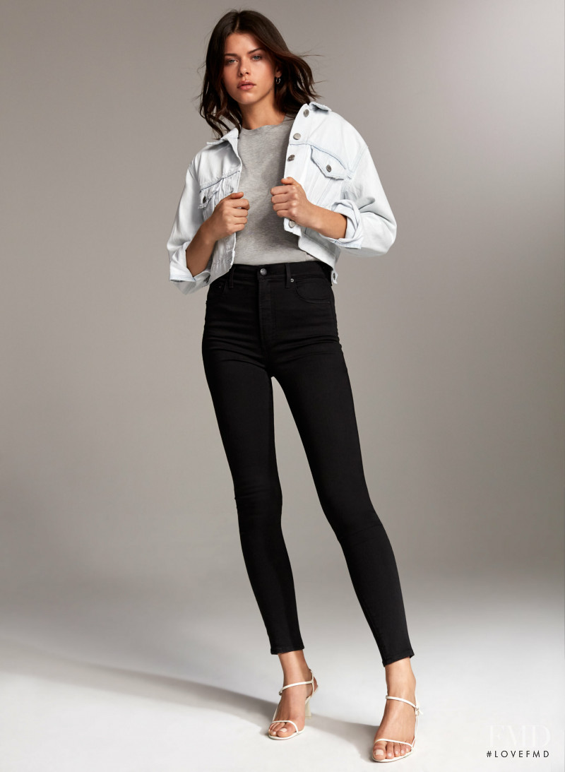 Georgia Fowler featured in  the Aritzia catalogue for Spring/Summer 2019