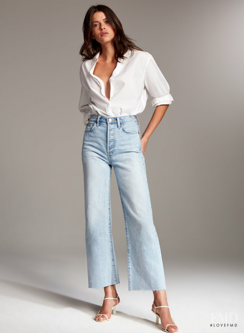 Georgia Fowler featured in  the Aritzia catalogue for Spring/Summer 2019