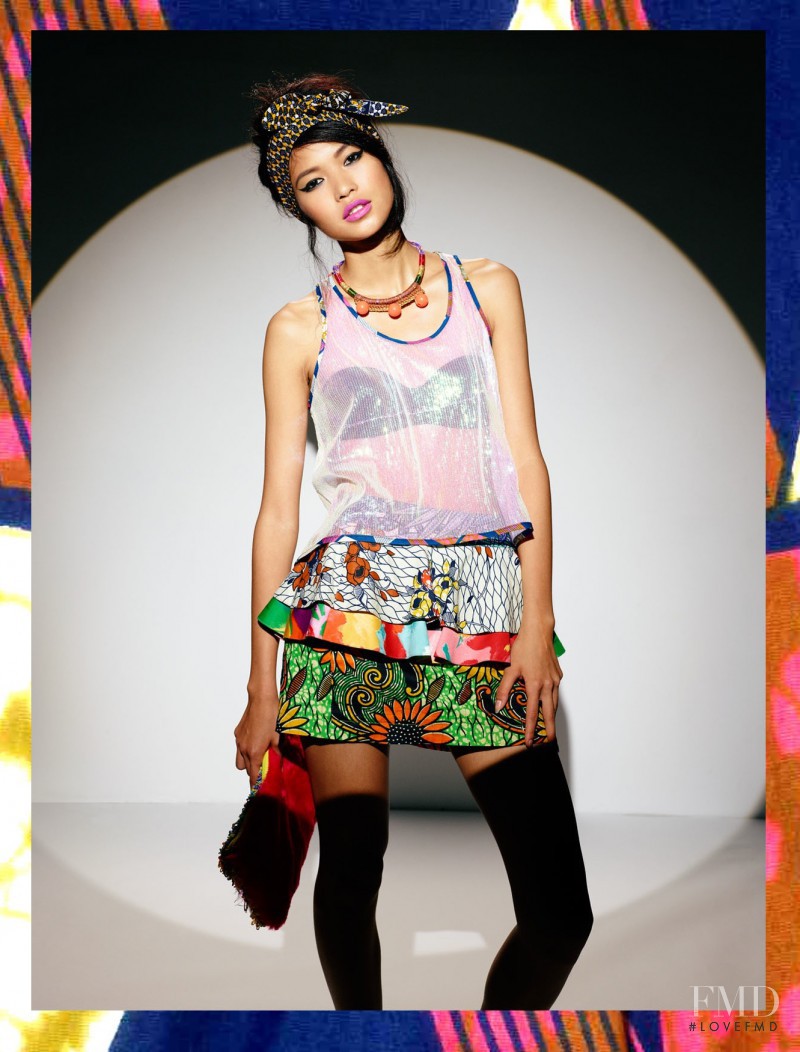 Karmay Ngai featured in  the Celia B lookbook for Spring/Summer 2012