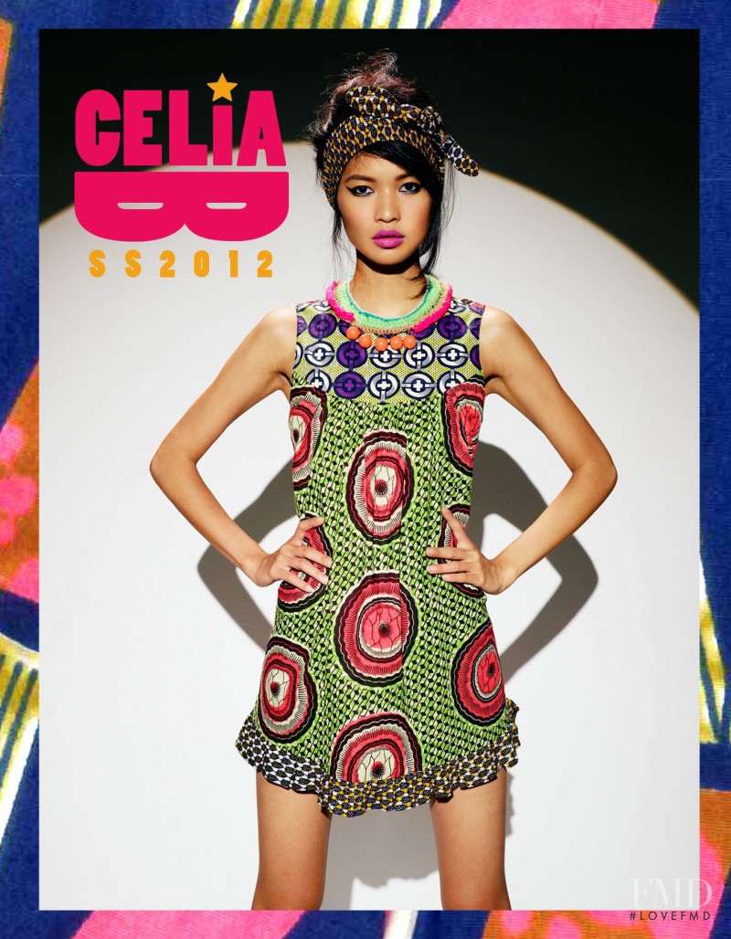 Karmay Ngai featured in  the Celia B lookbook for Spring/Summer 2012