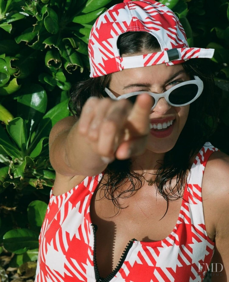 Georgia Fowler featured in  the Solid & Stripped lookbook for Summer 2018