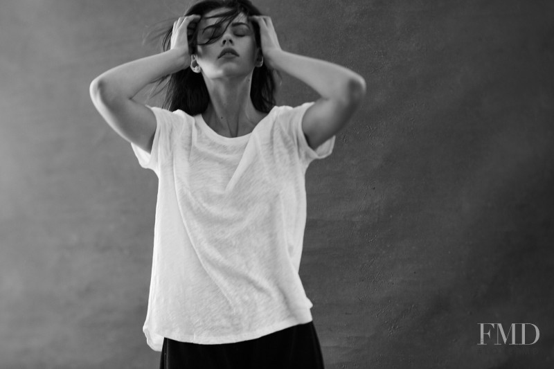 Georgia Fowler featured in  the ATM - Anthony Thomas Melillo Can You Feel It lookbook for Fall 2019