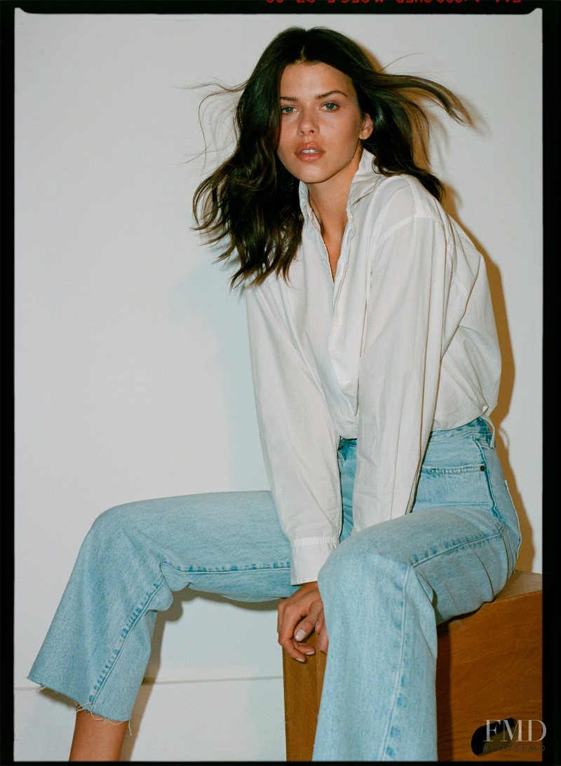 Georgia Fowler featured in  the Aritzia catalogue for Autumn/Winter 2019