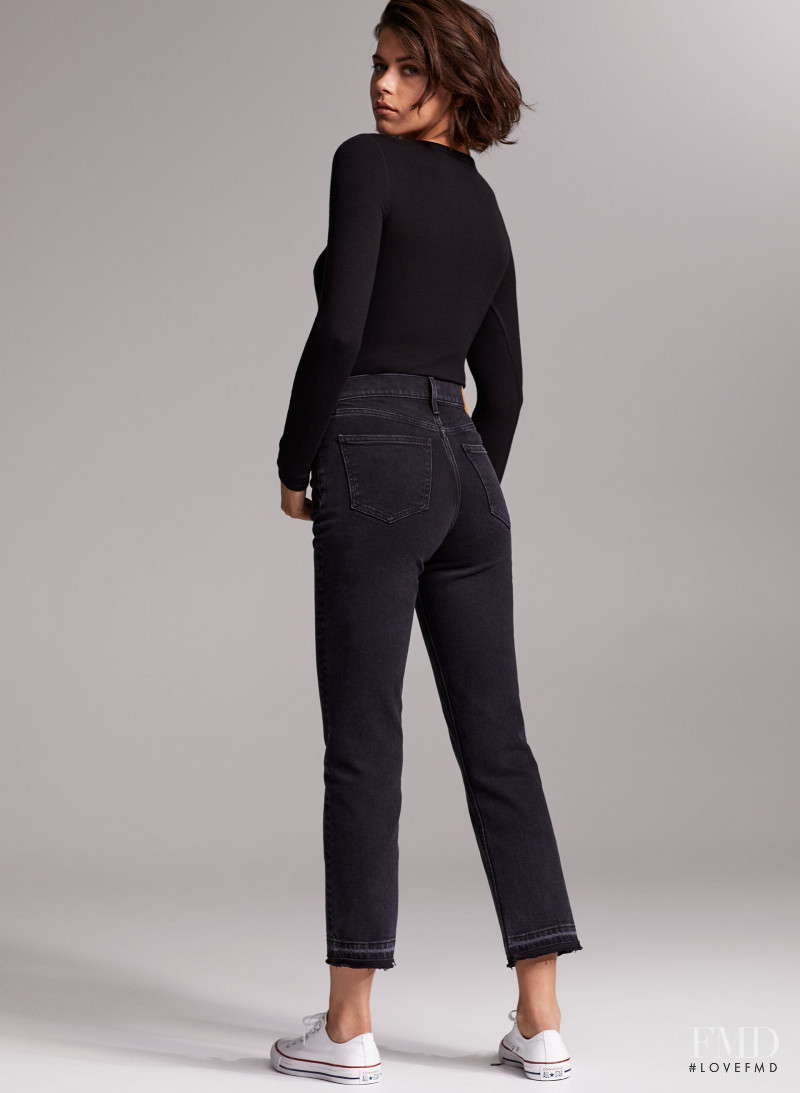 Georgia Fowler featured in  the Aritzia catalogue for Autumn/Winter 2019