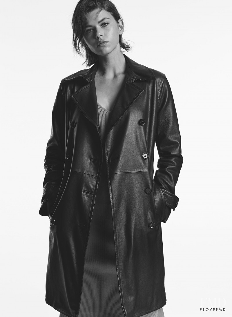 Georgia Fowler featured in  the Aritzia catalogue for Autumn/Winter 2019