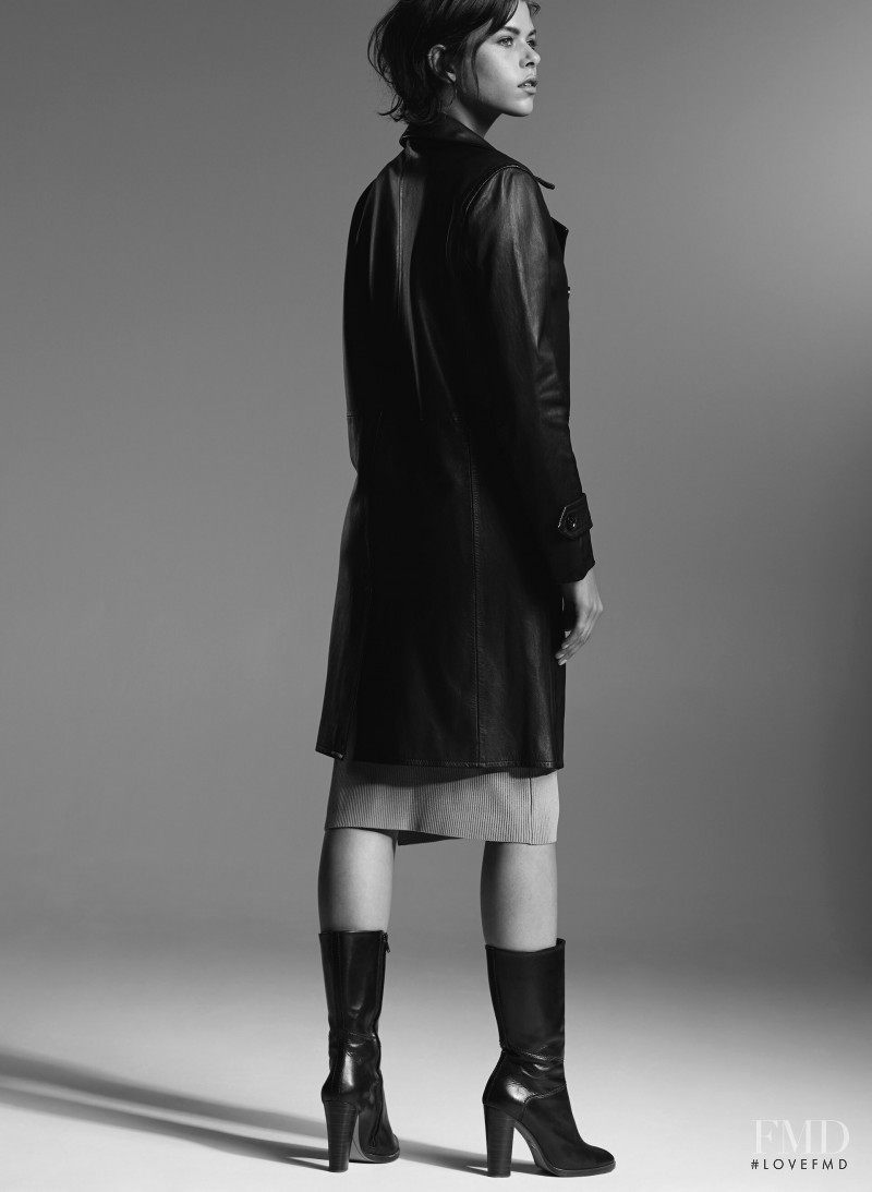 Georgia Fowler featured in  the Aritzia catalogue for Autumn/Winter 2019