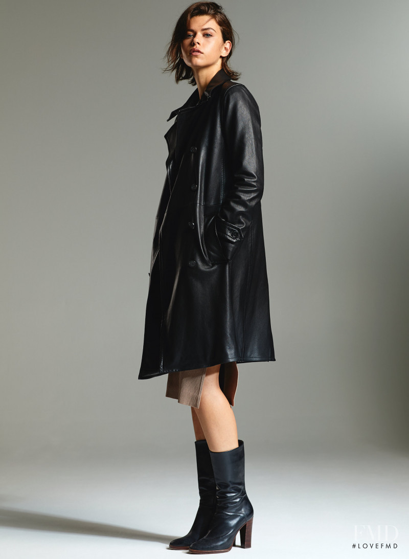 Georgia Fowler featured in  the Aritzia catalogue for Autumn/Winter 2019