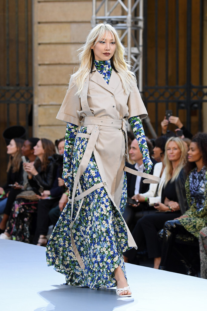Soo Joo Park featured in  the L\'Oreal Paris fashion show for Spring/Summer 2020