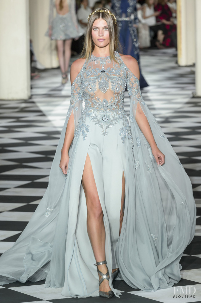 Madison Headrick featured in  the Zuhair Murad fashion show for Autumn/Winter 2018