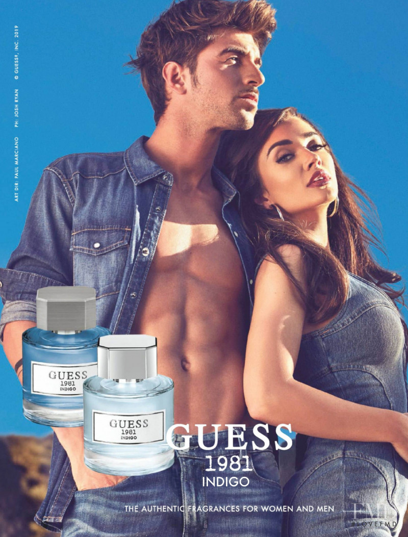 Guess Fragrance 1981 Indigo advertisement for Autumn/Winter 2019