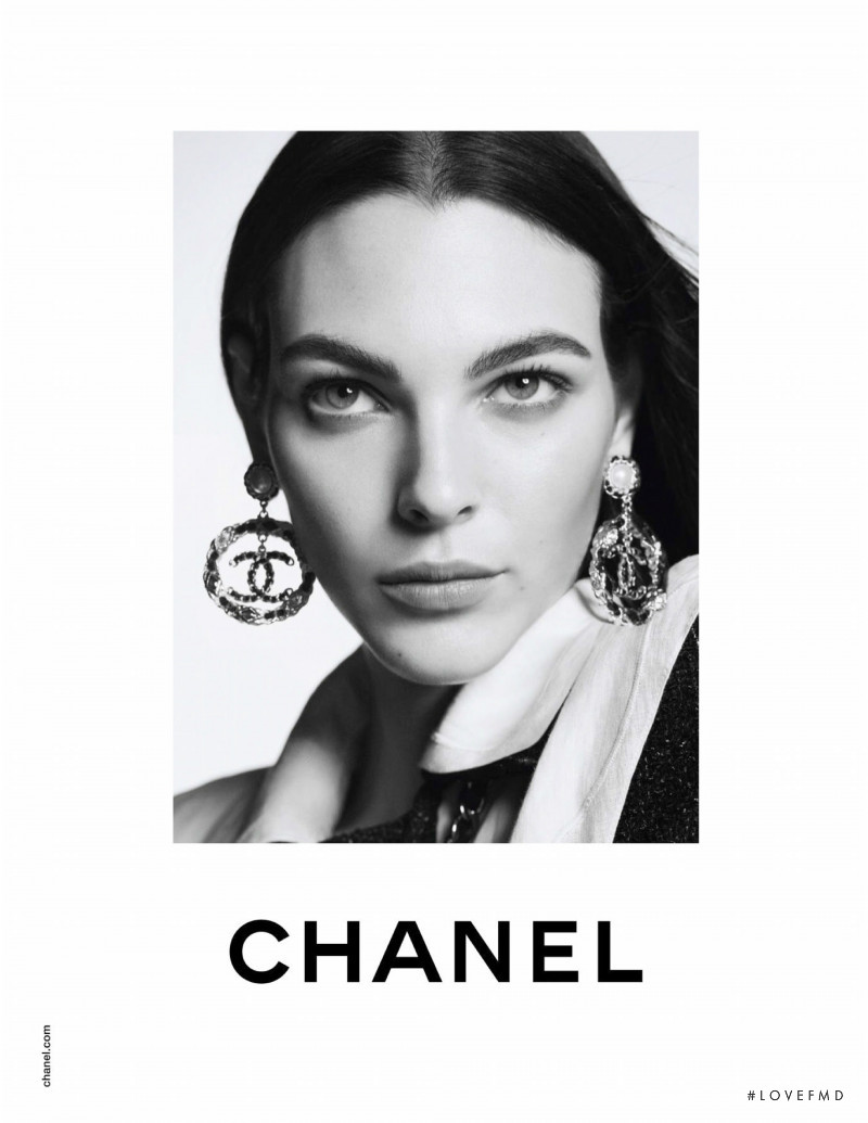 Vittoria Ceretti featured in  the Chanel advertisement for Resort 2020
