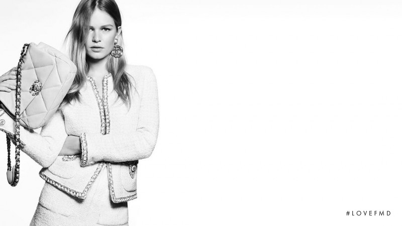 Anna Ewers featured in  the Chanel advertisement for Resort 2020