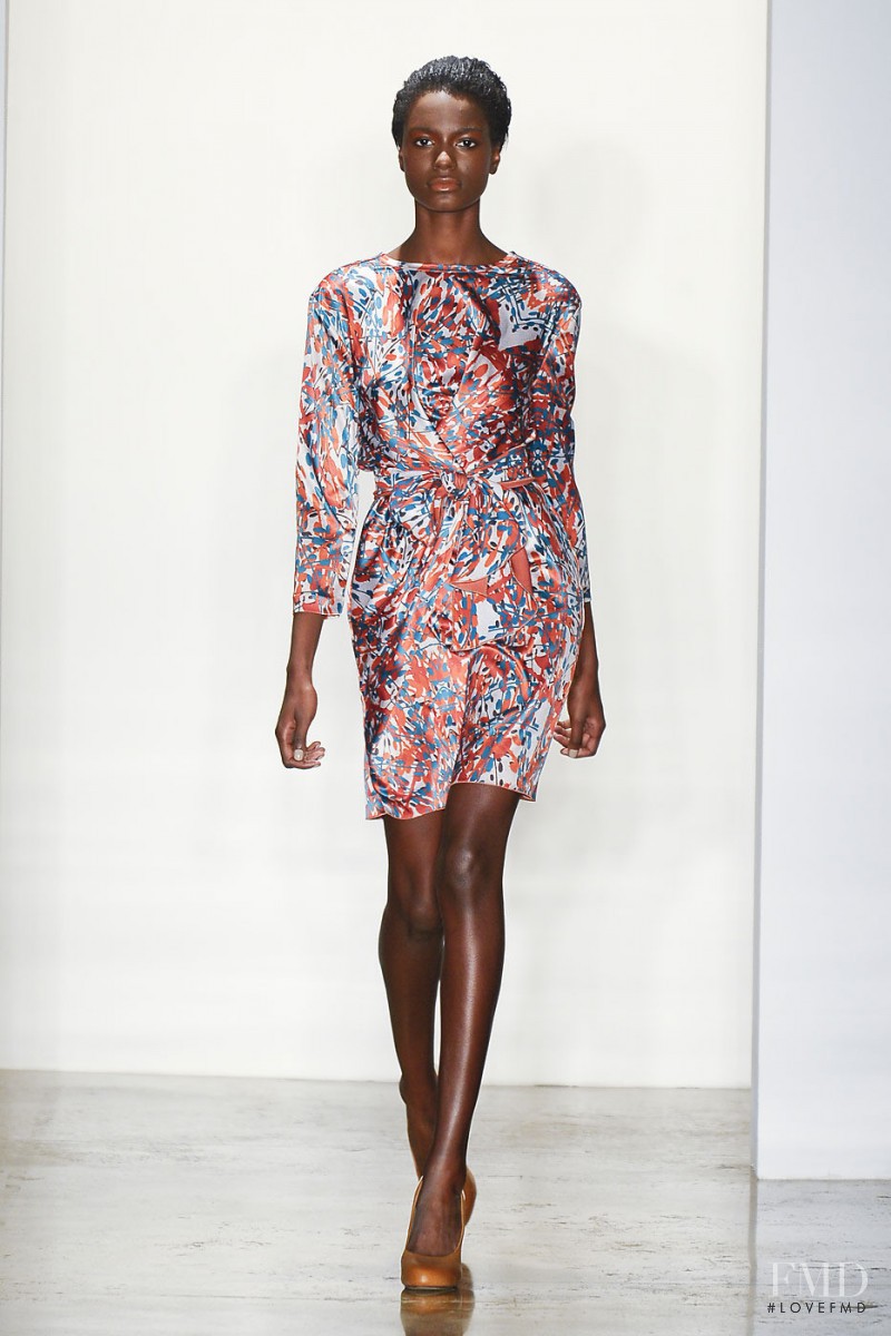 Kelly Moreira featured in  the Costello Tagliapietra fashion show for Spring/Summer 2012