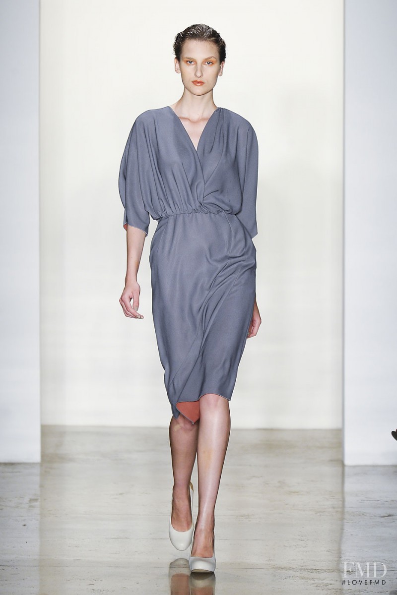 Katia Selinger featured in  the Costello Tagliapietra fashion show for Spring/Summer 2012