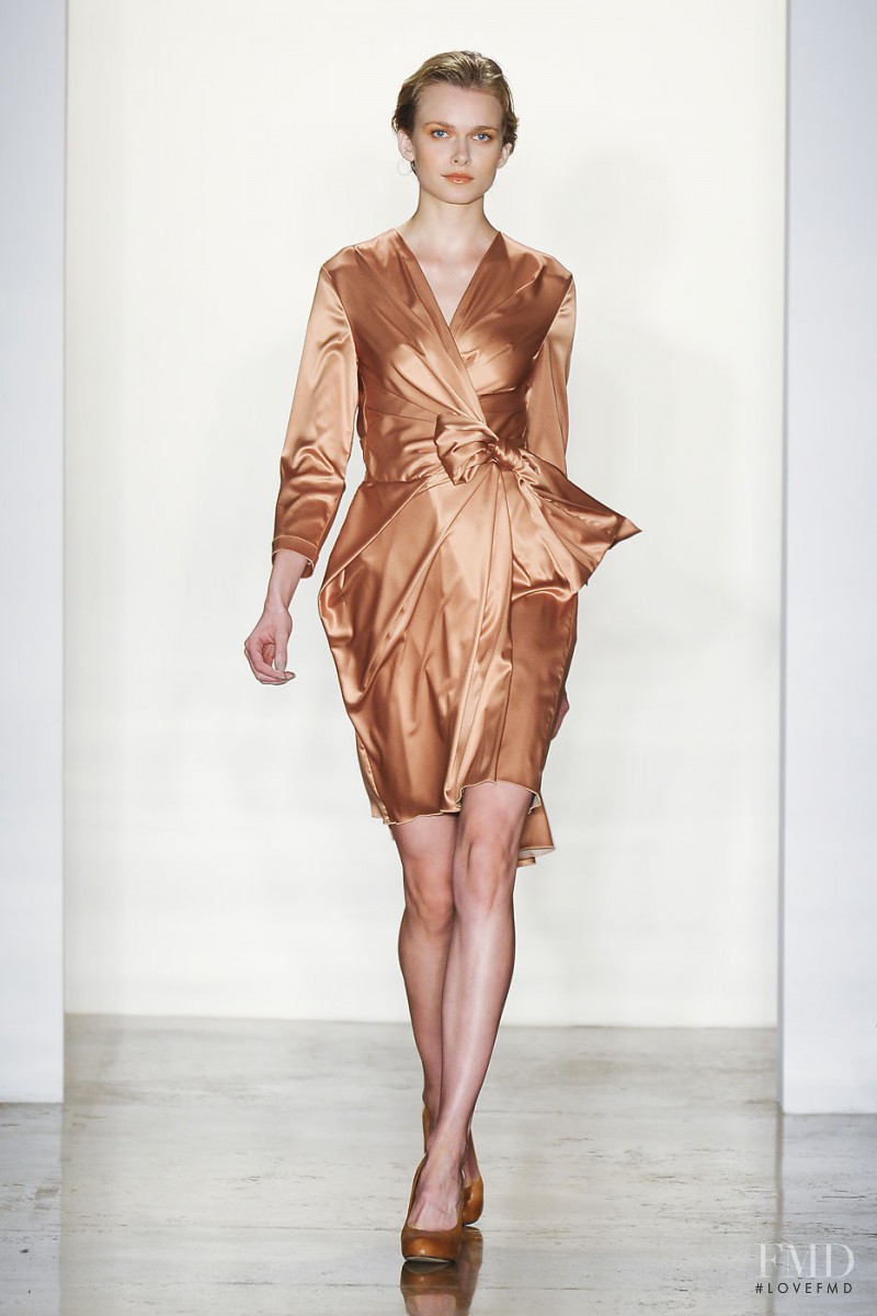 Karolina Mrozkova featured in  the Costello Tagliapietra fashion show for Spring/Summer 2012