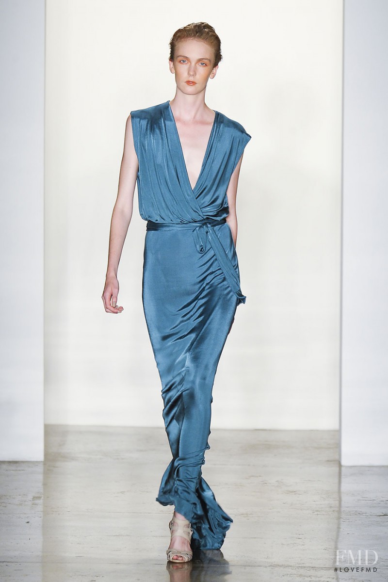 Kate Somers featured in  the Costello Tagliapietra fashion show for Spring/Summer 2012