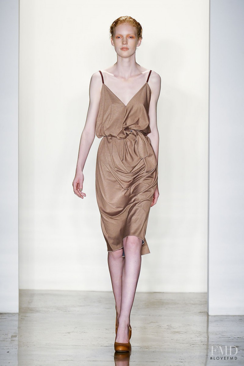 Anniek Kortleve featured in  the Costello Tagliapietra fashion show for Spring/Summer 2012
