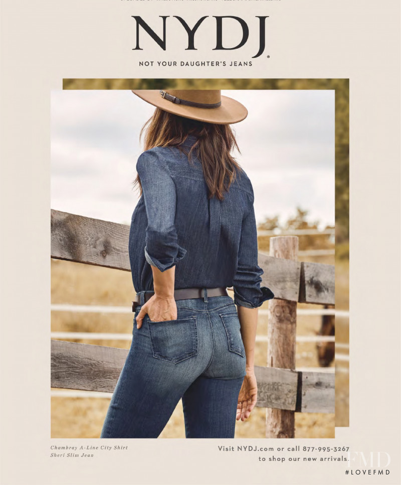 NYDJ advertisement for Autumn/Winter 2019