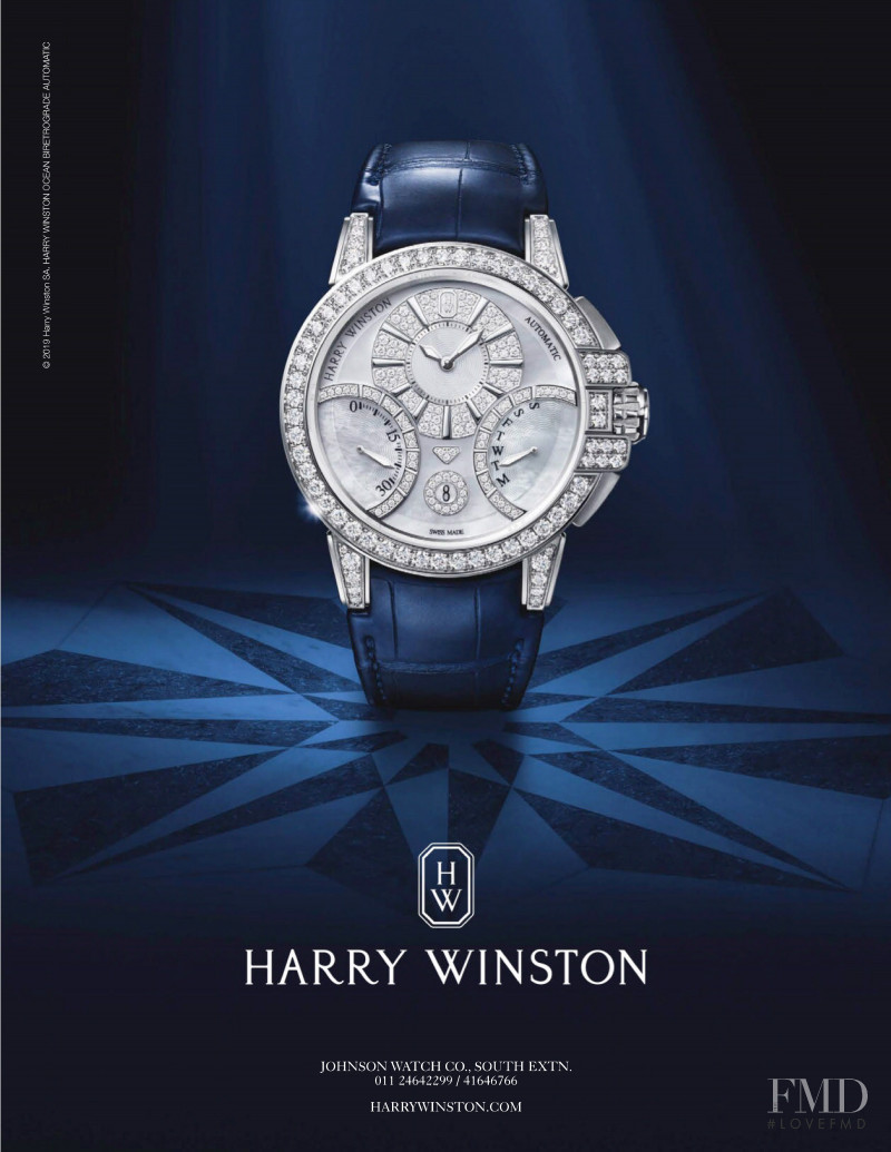 Harry Winston advertisement for Autumn/Winter 2019