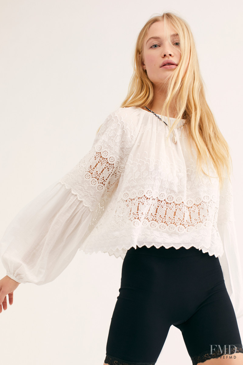 Camilla Forchhammer Christensen featured in  the Free People catalogue for Spring/Summer 2019