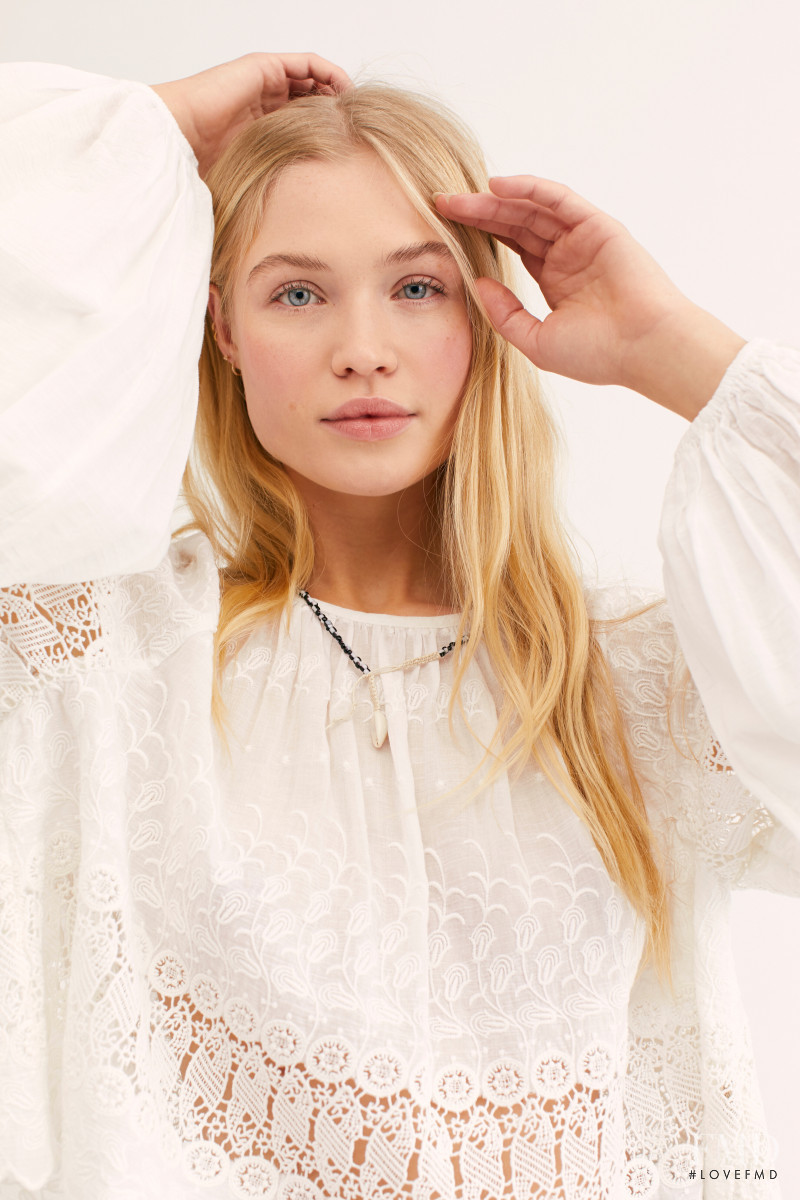 Camilla Forchhammer Christensen featured in  the Free People catalogue for Spring/Summer 2019