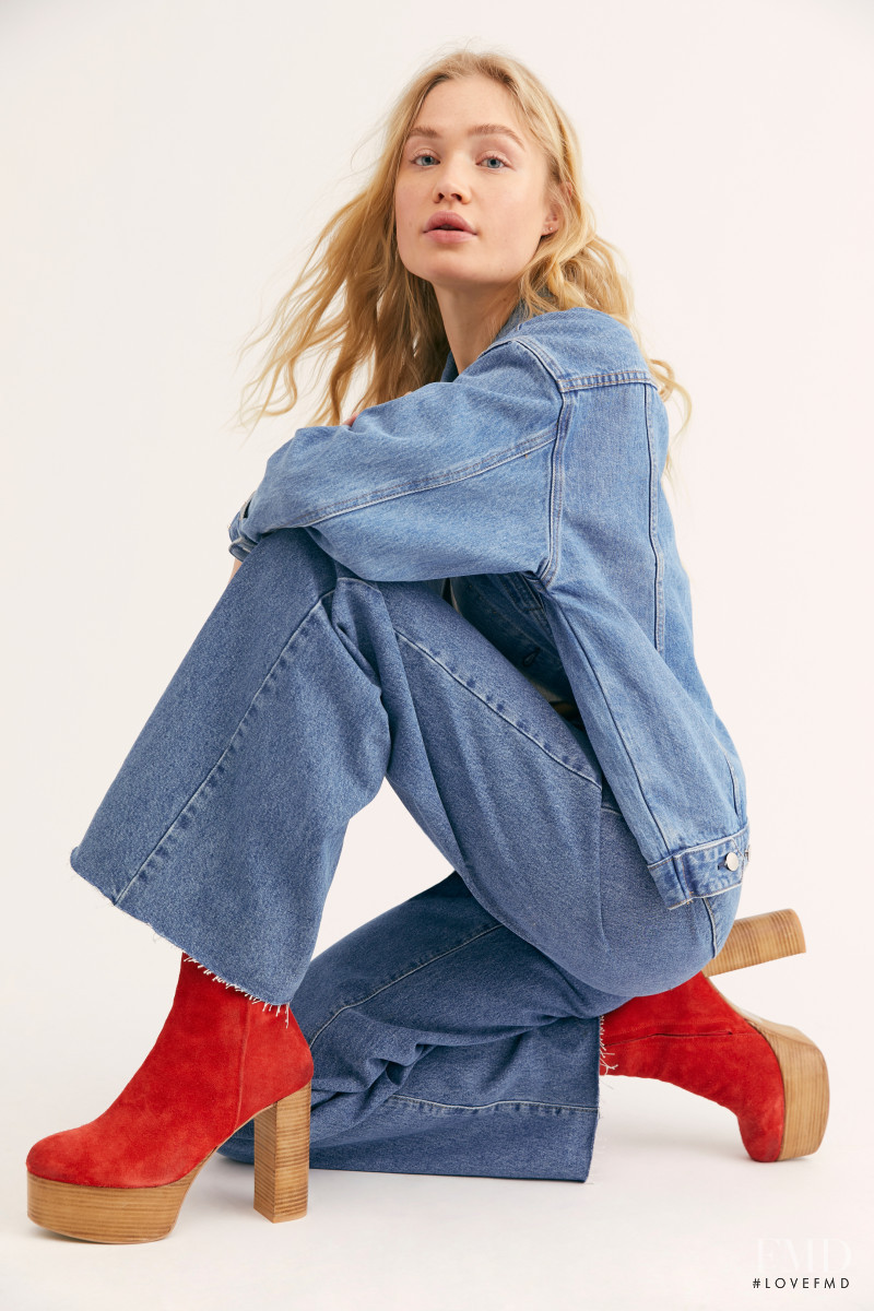 Camilla Forchhammer Christensen featured in  the Free People catalogue for Spring/Summer 2019