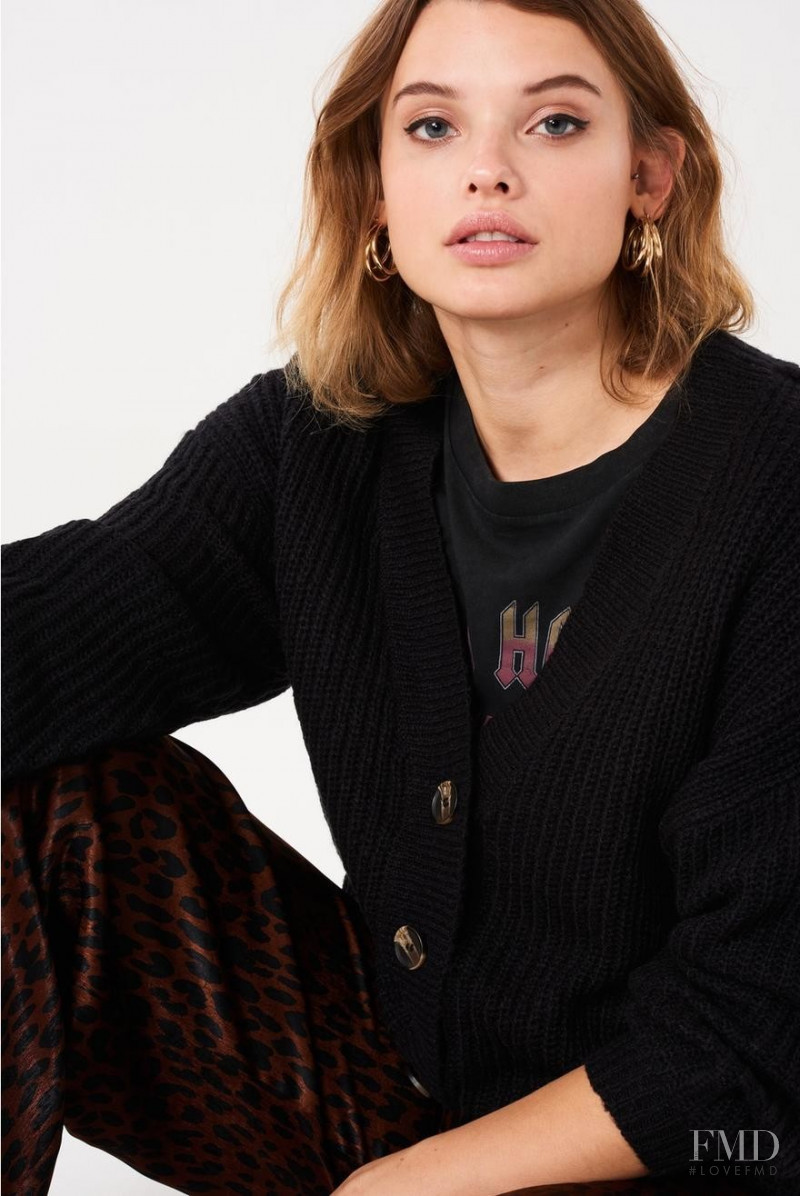 Anastasia Sopova featured in  the Gina Tricot catalogue for Autumn/Winter 2018