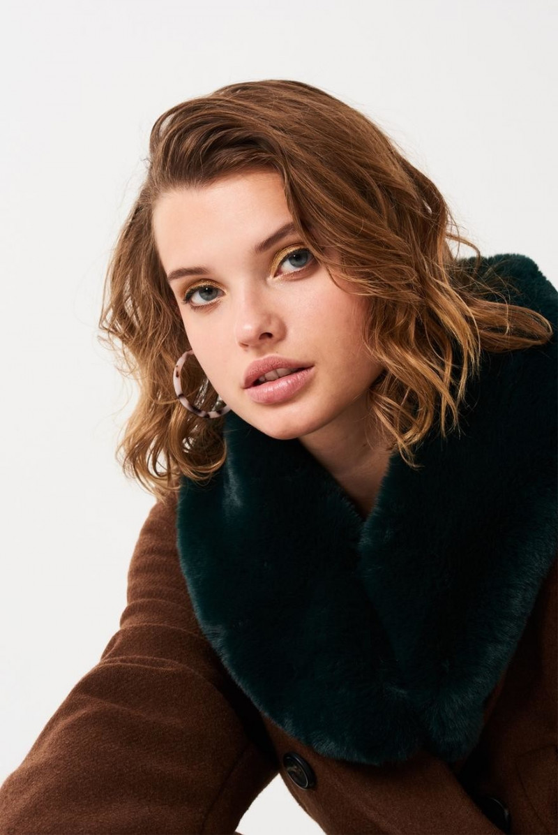 Anastasia Sopova featured in  the Gina Tricot catalogue for Autumn/Winter 2018