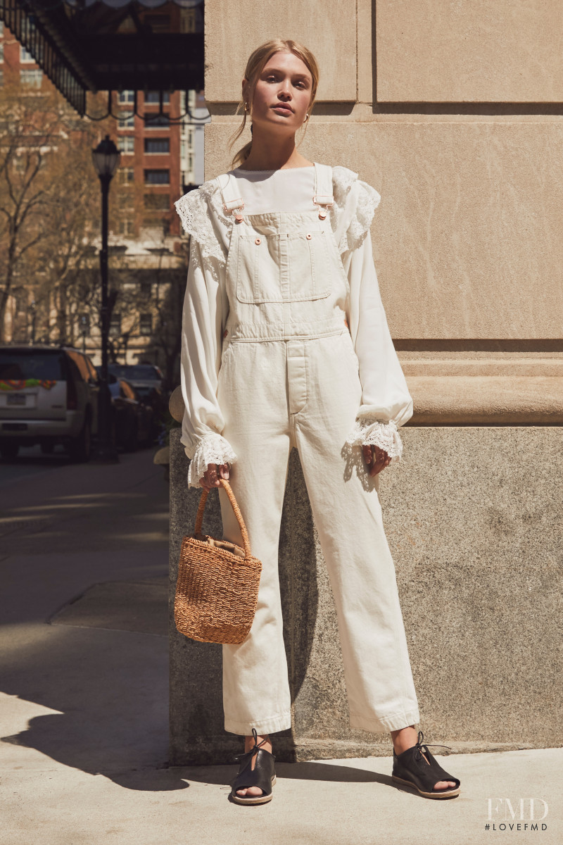 Camilla Forchhammer Christensen featured in  the Free People catalogue for Spring/Summer 2018