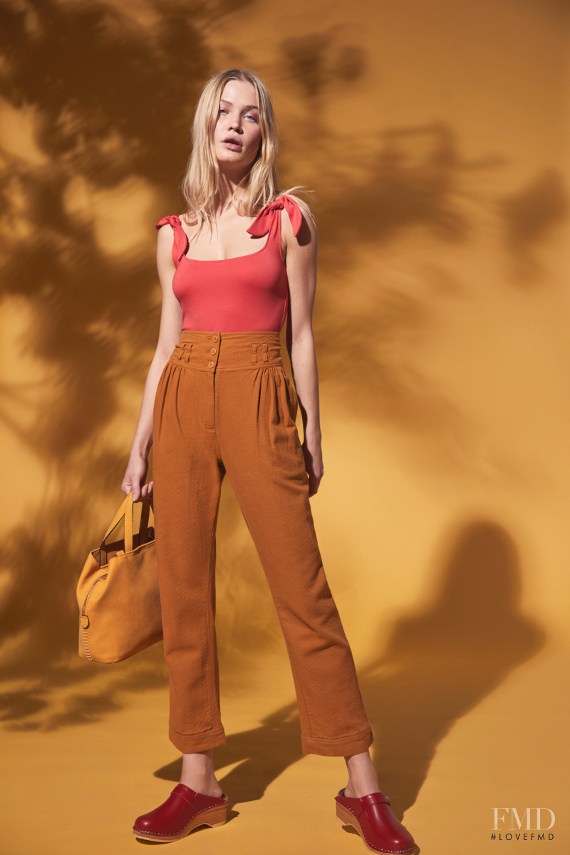 Camilla Forchhammer Christensen featured in  the Free People catalogue for Spring/Summer 2018