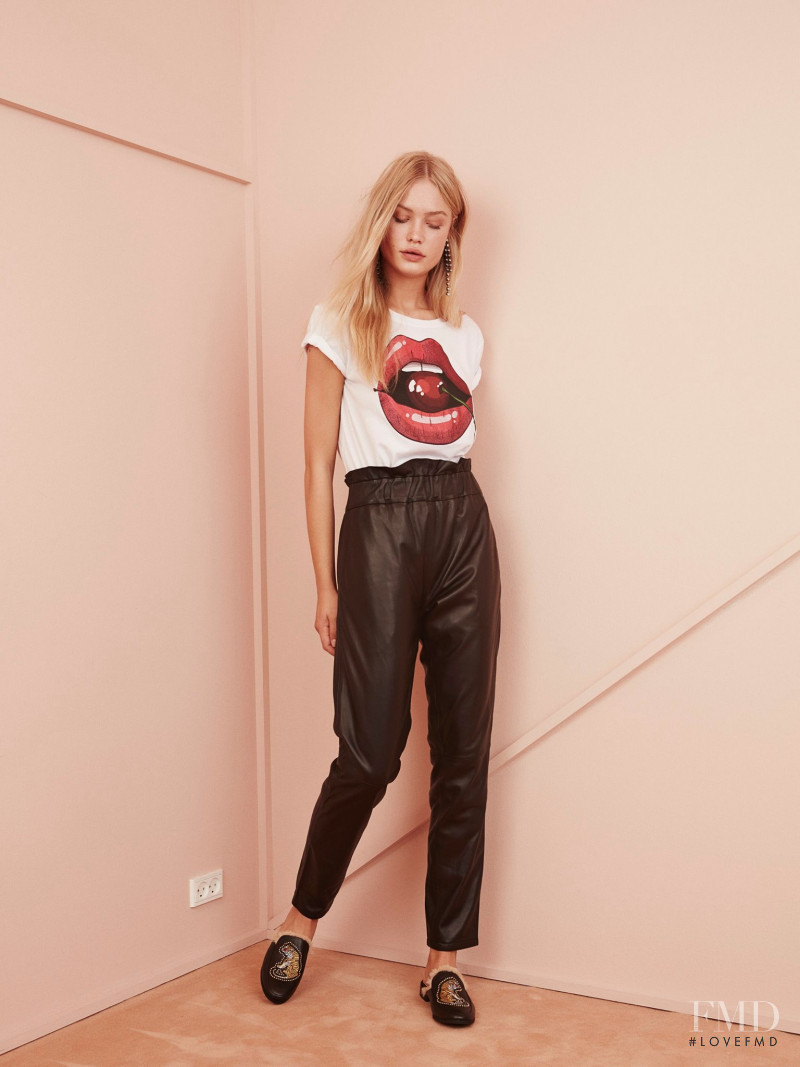 Camilla Forchhammer Christensen featured in  the Sofie Schnoor lookbook for Spring/Summer 2018