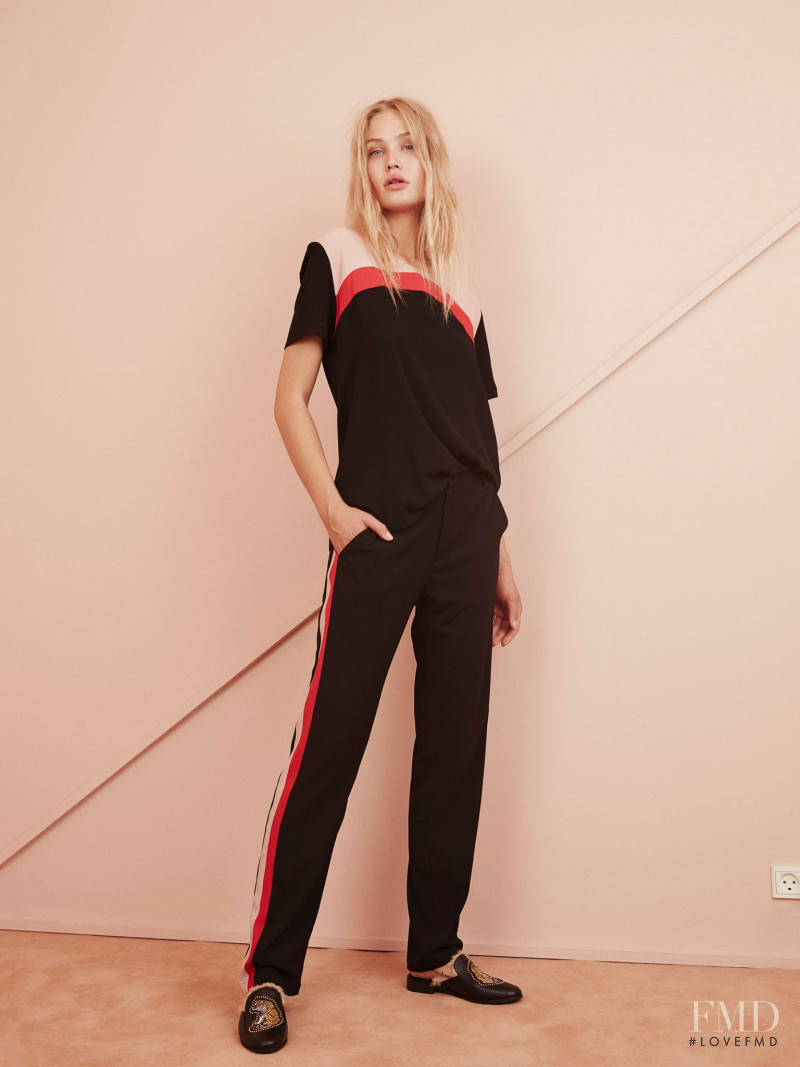 Camilla Forchhammer Christensen featured in  the Sofie Schnoor lookbook for Spring/Summer 2018