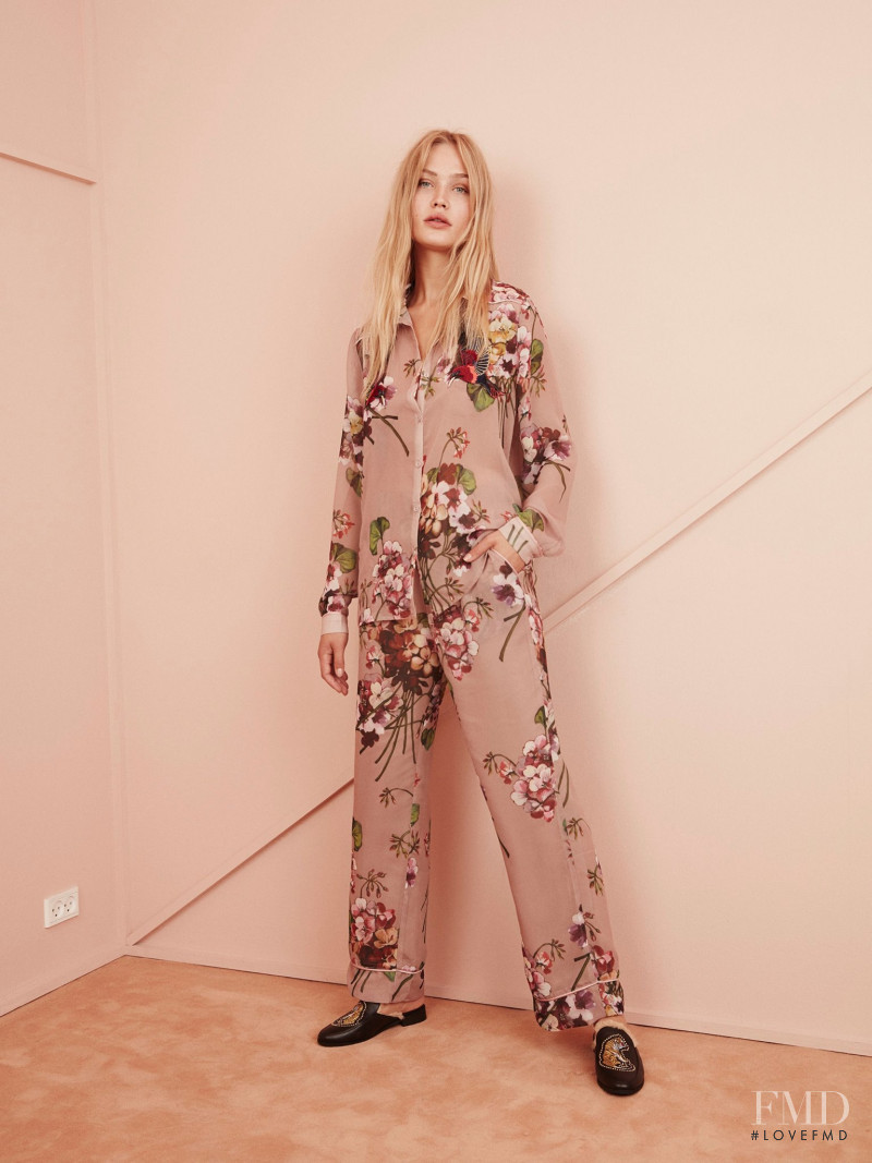 Camilla Forchhammer Christensen featured in  the Sofie Schnoor lookbook for Spring/Summer 2018