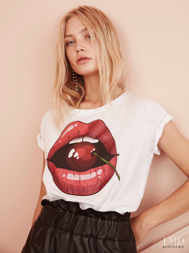 Camilla Forchhammer Christensen featured in  the Sofie Schnoor lookbook for Spring/Summer 2018