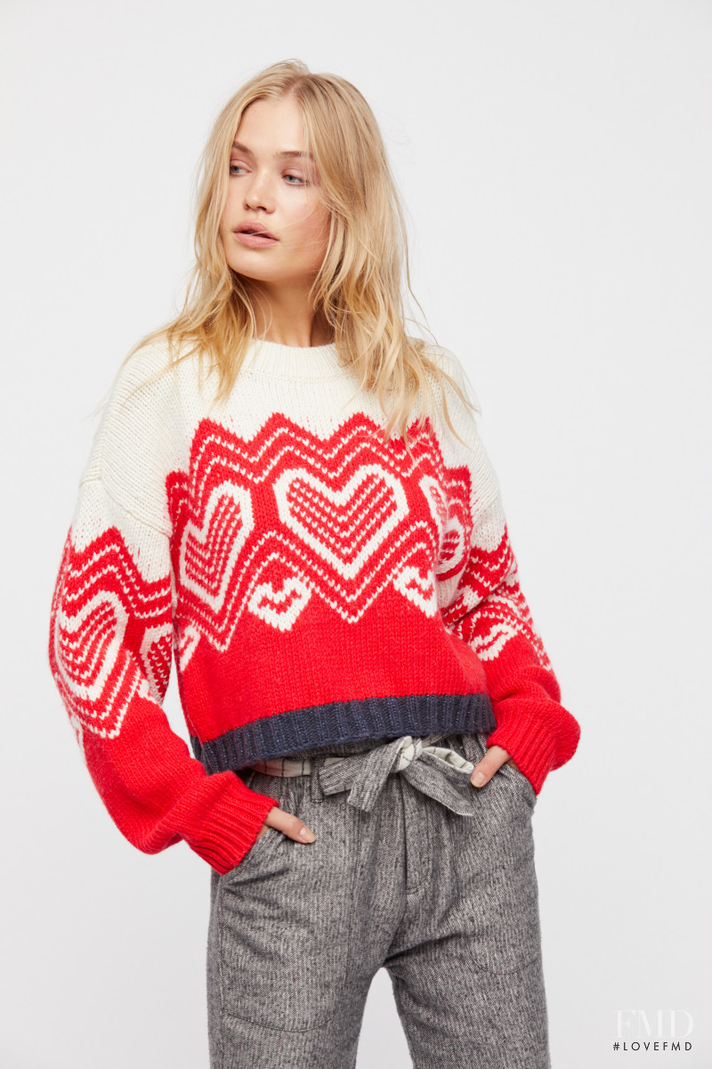 Camilla Forchhammer Christensen featured in  the Free People catalogue for Autumn/Winter 2017