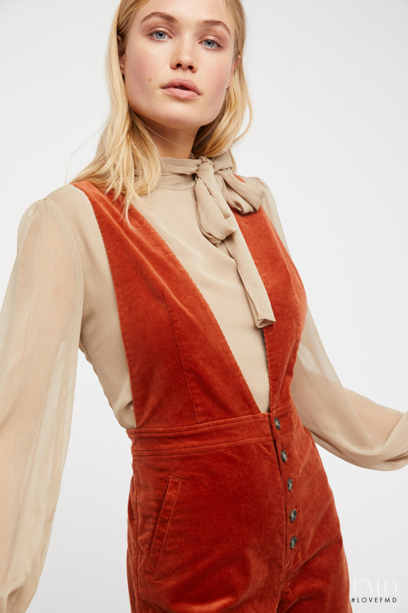 Camilla Forchhammer Christensen featured in  the Free People catalogue for Autumn/Winter 2017