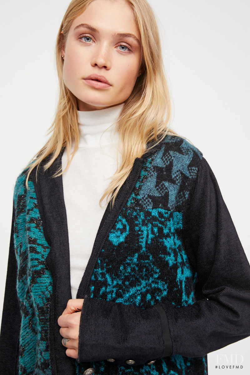Camilla Forchhammer Christensen featured in  the Free People catalogue for Autumn/Winter 2017