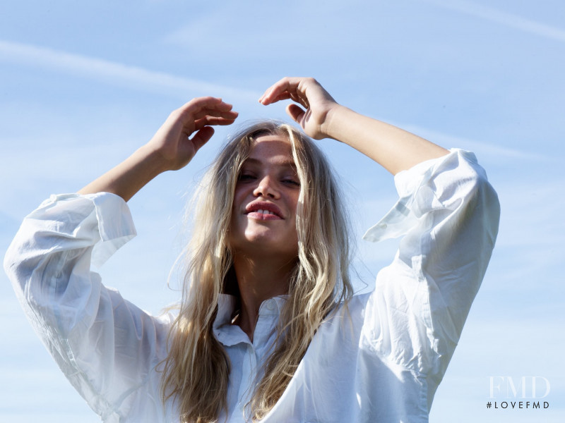 Camilla Forchhammer Christensen featured in  the aiayu lookbook for Spring/Summer 2018