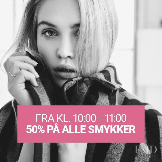 Camilla Forchhammer Christensen featured in  the Moss Copenhagen advertisement for Autumn/Winter 2018